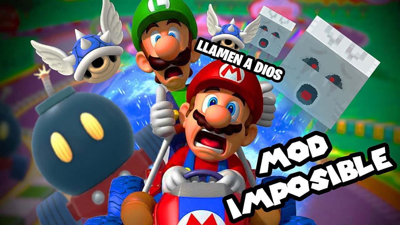 el MOD IMPOSIBLE de MARIO KART! 