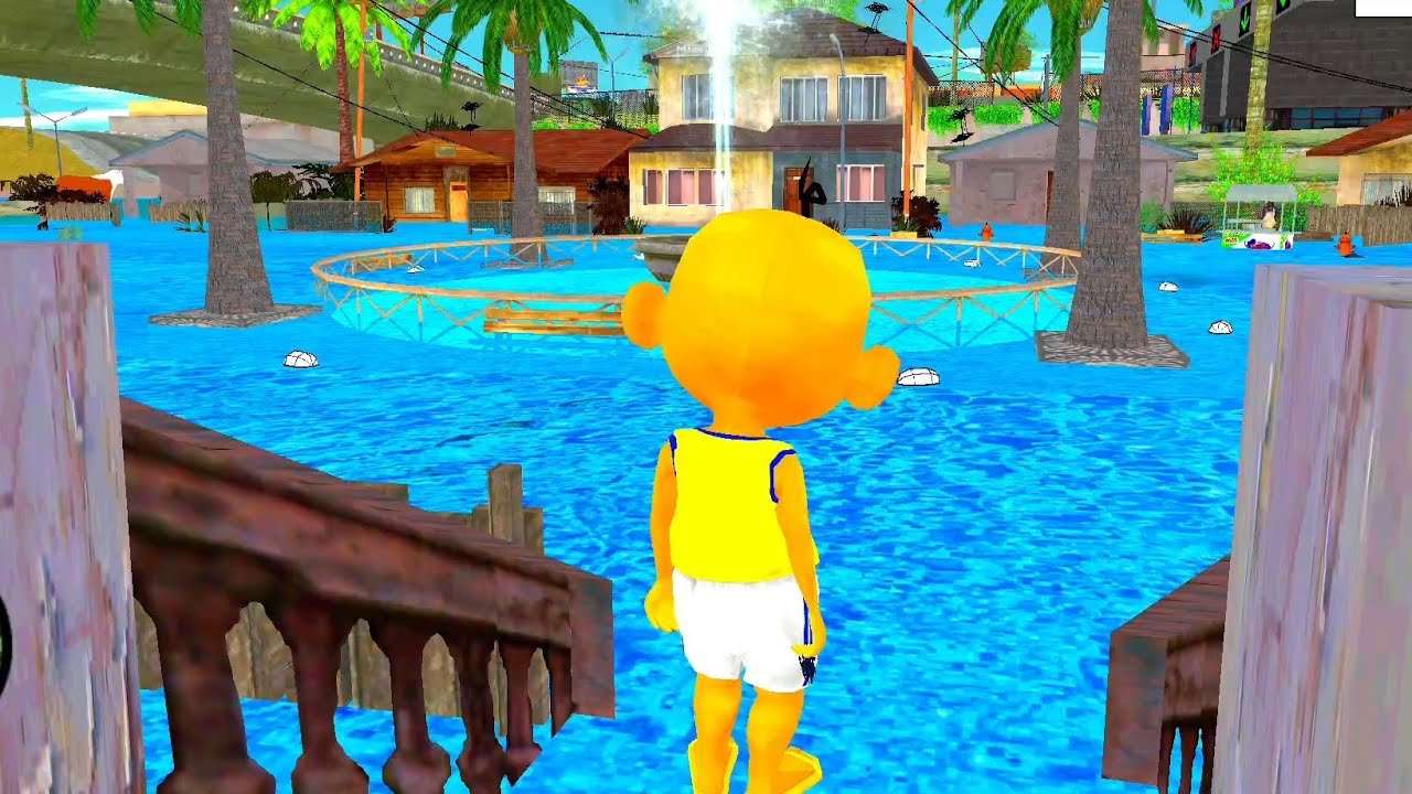 RUMAH UPIN BANJIR😱 Upin Panik🥺