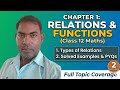 Types of Relation Class 12 NCERT | Types of Relation Class 12 Math | Class 12 math Types of Relation