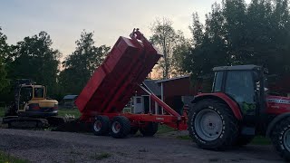 Timelapse #4, First Bigab b12 in Sweden? Working on a small farm in Sweden