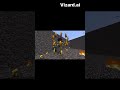 Surviving the Ultimate Lava Fire Challenge! #shorts #minecraft #gaming
