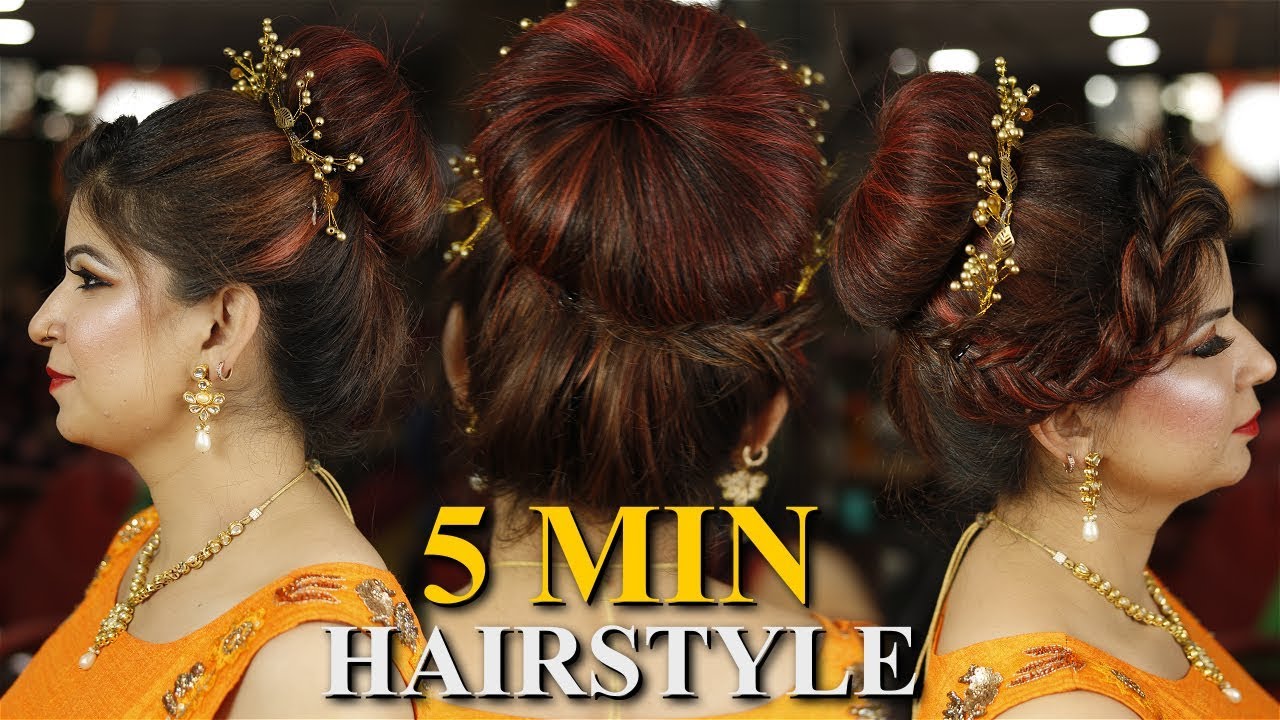 EveryDay 5 Min Hairstyle By Prabha Makeover