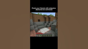 Part 18 | Explosive diamonds 😆 #minecraft #prank #shorts