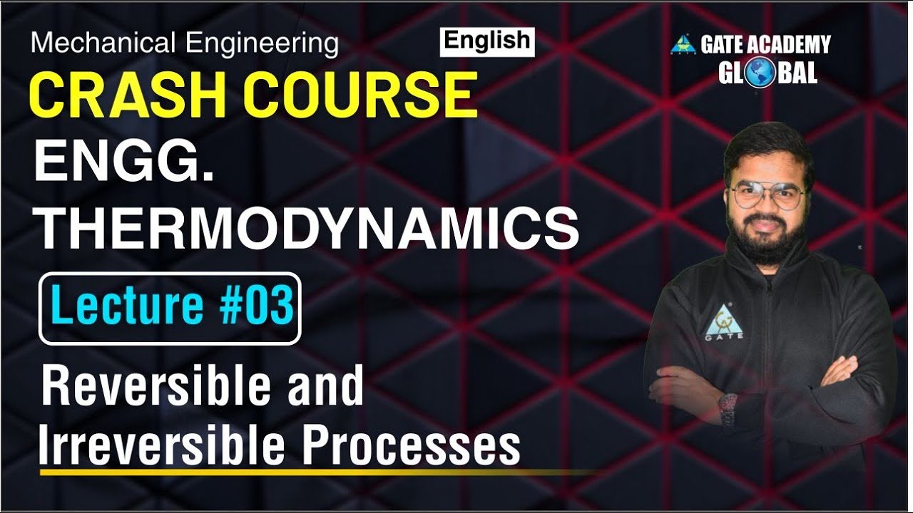 #03 Reversible & Irreversible Process | Engg.Thermodynamics | Crash Course (English) | Varun Sir