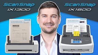  Scansnap Ix1600 Vs Scansnap Ix1300 - Desktop Scanner Comparison