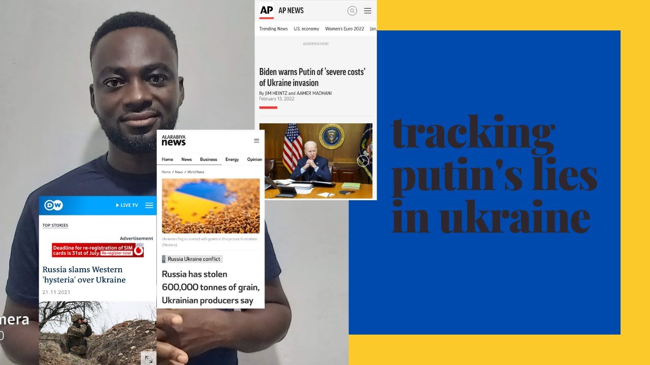 TRACKING PUTIN'S LIES IN UKRAINE