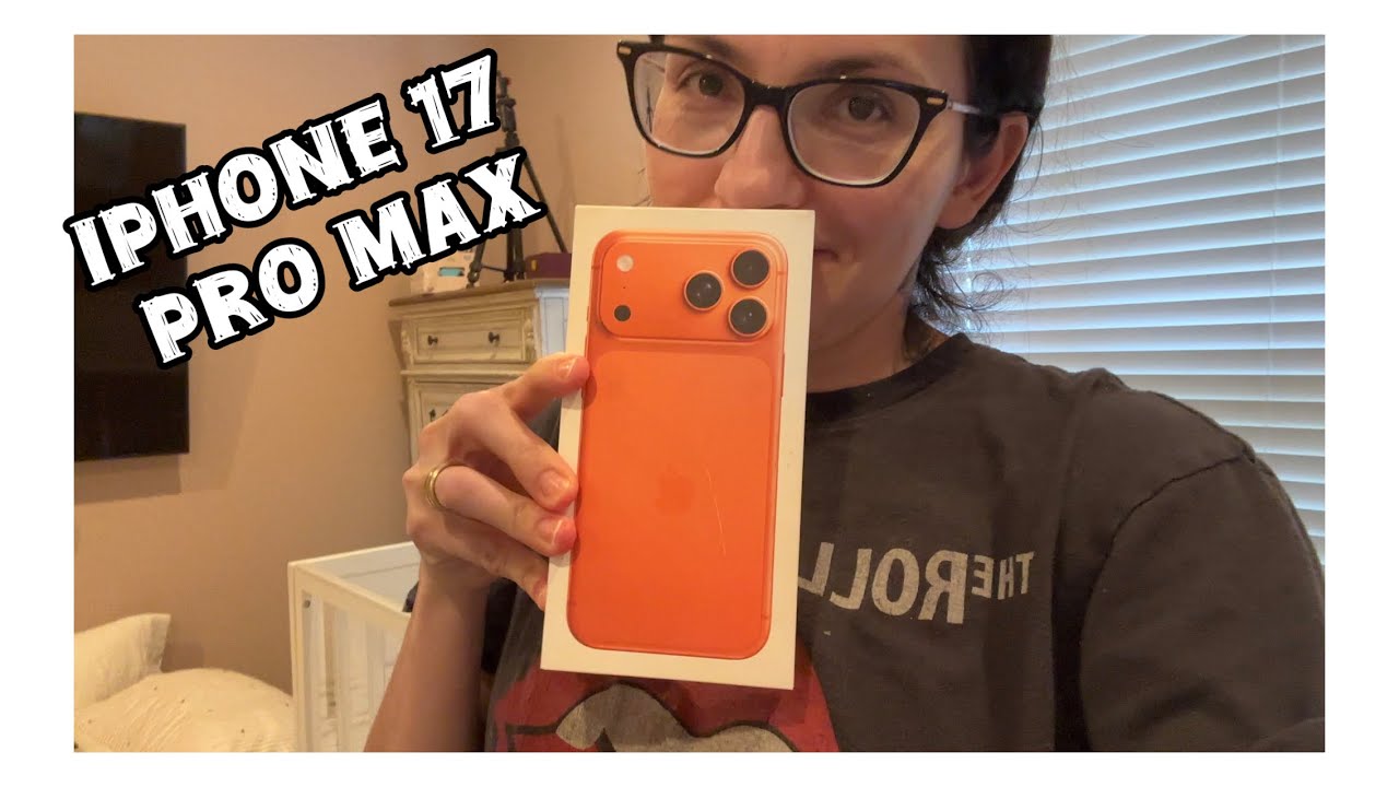 Unboxing meu iPhone 17 pro max ￼