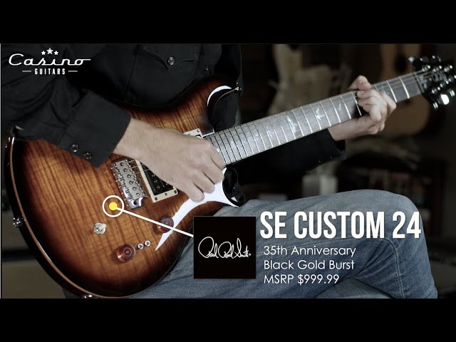 New for 2020 PRS 35th Anniversary SE Custom 24 Demo - YouTube