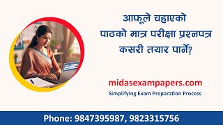 How To Generate Exam Papers For Unit Tests Semester Exams?