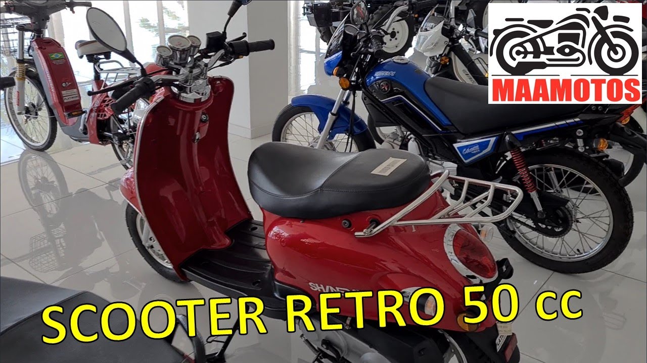 RETRO SCOOTER 49 cc E 50 cc CINQUENTINHA DA SHINERAY
