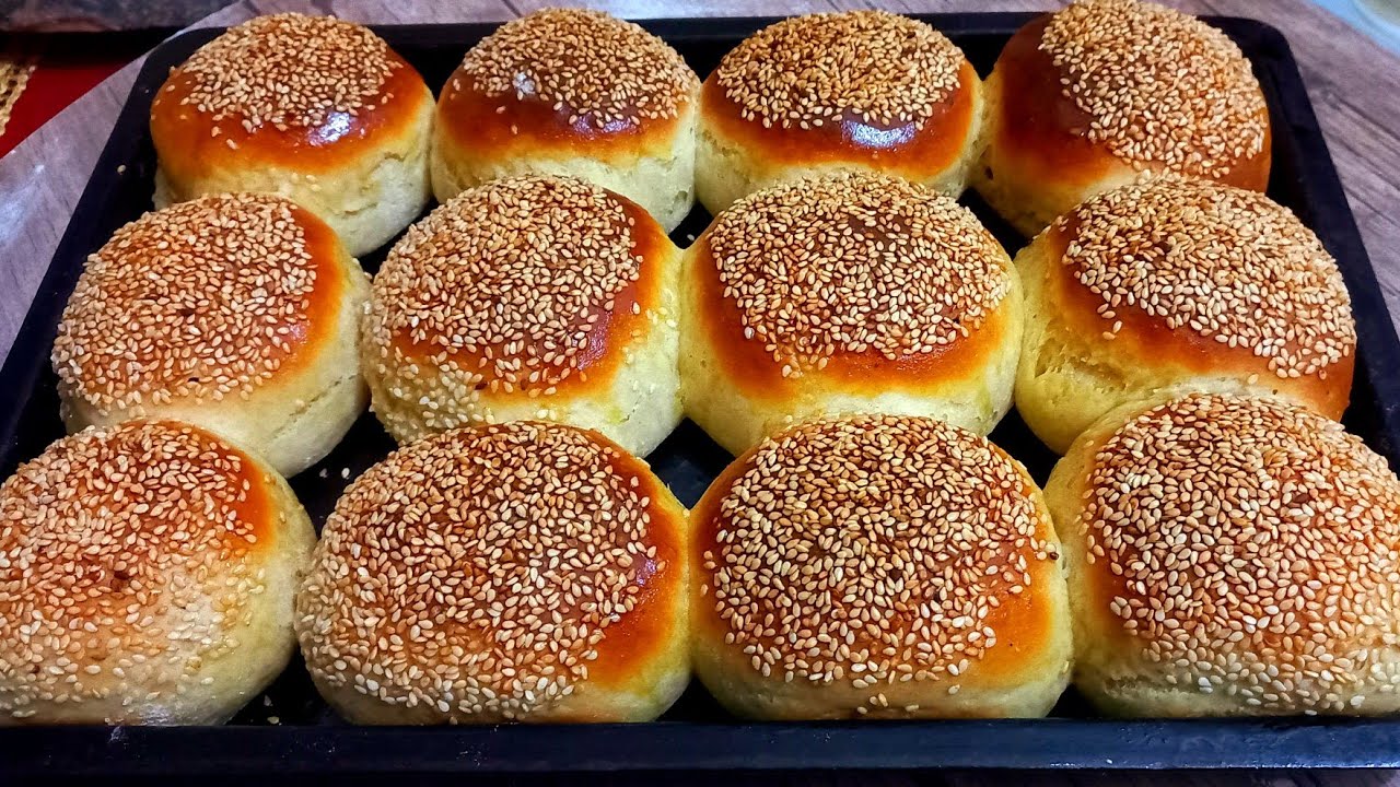how to make homemade quick sesame dinner rolls recipe!they are so delicious|super soft&fluffy