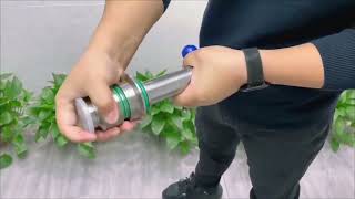 Cassman shows you how to open the rotating racking arm#fermenter #unitank