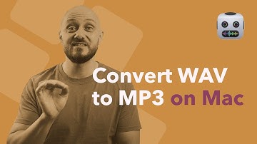 Convert WAV to MP3 on Mac