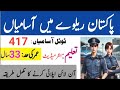 Pakistan Railways Jobs 2026 – Assistant Driver (BPS-09) | 417 Vacancies | New jobs today 2026