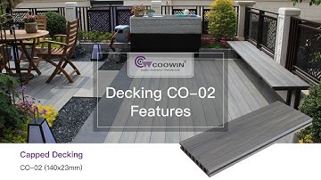 COOWIN® Cappe Composite Decking—CO-02