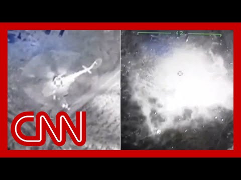 Ukraine blows up Russian helicopter on Snake Island