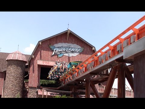 Thunderbird Review Holiday World Launched Wing Coaster