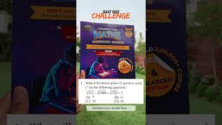 30 Days Maths Challenge 🚀 Day 1 | Solve & Comment