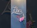 Zohra ❤️ Satisfying Sand art calligraphy ASMR #art #calligraphy #handwriting #zohra