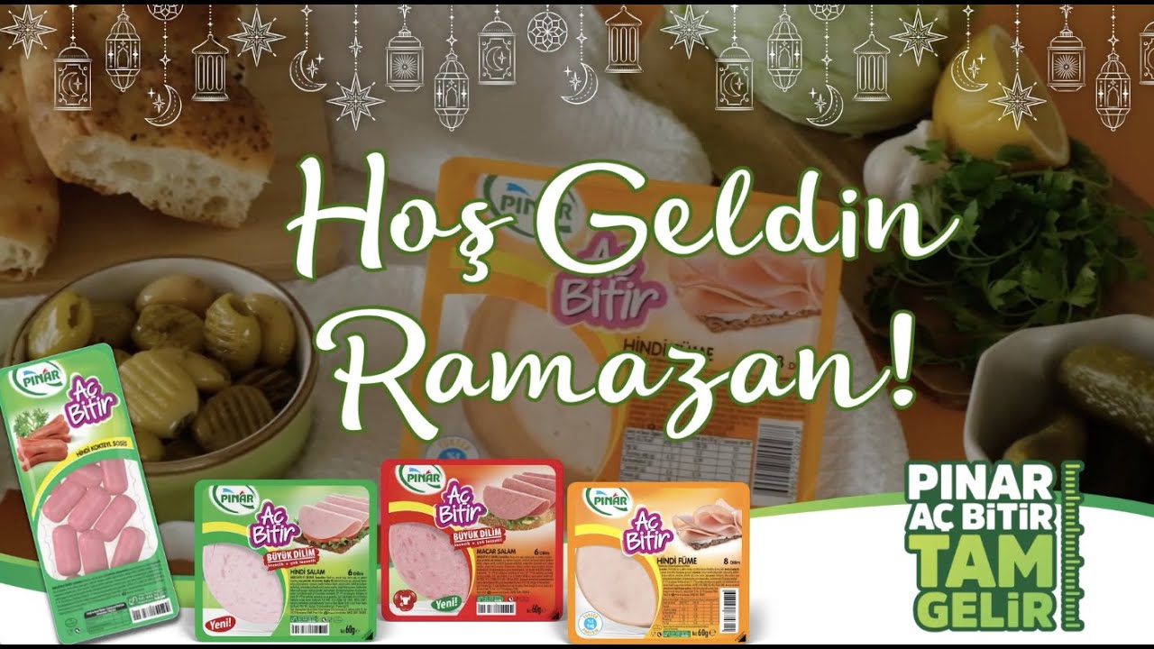 En lezzetli ramazan sofralarına Pınar Aç Bitir Tam Gelir!