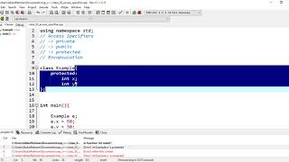 Object Oriented Programming | Access Specifier | Lecture 14
