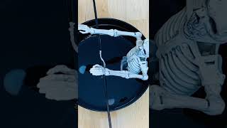 Easy DIY Skeleton Candle for Halloween!