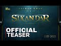 Sikandar movie announcement  salman khan sikandar  sikandar salman khan movie  sikandar trailer