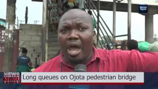 Lagos Government enforces use of pedestrian bridge
