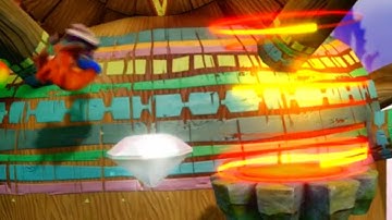 Crash N Sane Trilogy - NATIVE FORTRESS - All Boxes & Gem (Red Gem Path)