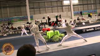 Plovdiv 2014 - L16 - Szabo GER v Kim KOR