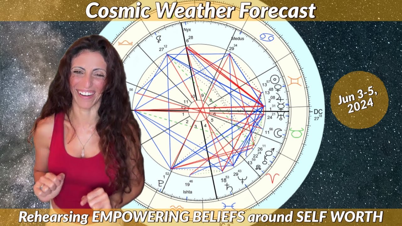 😌Rehearsing EMPOWERING BELIEFS around SELF WORTH🔮Cosmic Weather ...
