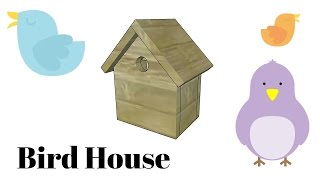 FULL Project at: http://myoutdoorplans.com/birdhouse/free-birdhouse-plans/ SUBSCRIBE for a new DIY video almost every day! If 
