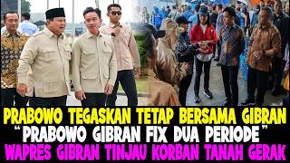 PRABOWO TEGASKAN TETAP BERSAMA GIBRAN..!! WAPRES GIBRAN TINJAU KORBAN TANNAH GERAK DI SEMARANG