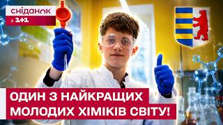 Роман Козак в ефірі телеканалу 1+1. Учень з Міжгірщини – про золоту медаль Міжнародної хімічної Олімпіади