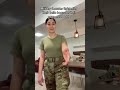 why military females tighten their belts   Tiktok: Paulasamira