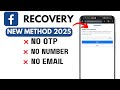 How To Recover Facebook Account Without Phone Number, Password and Email