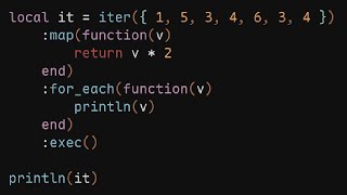 pretending lua is rust by adding iterators