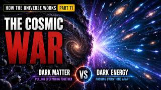 The Cosmic War: Dark Matter vs Dark Energy | How the Universe Works  Part 71