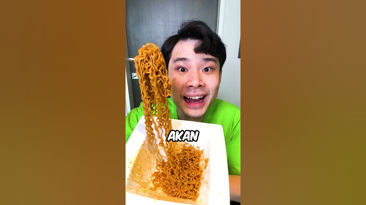 Mie Indonesia Vs Mie Malaysia!