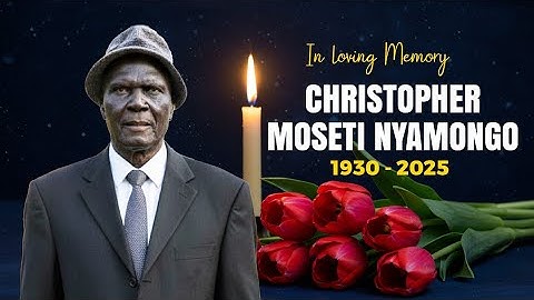 CONVOY OF THE LATE CHRISTOPHER MOSETI NYAMONGO