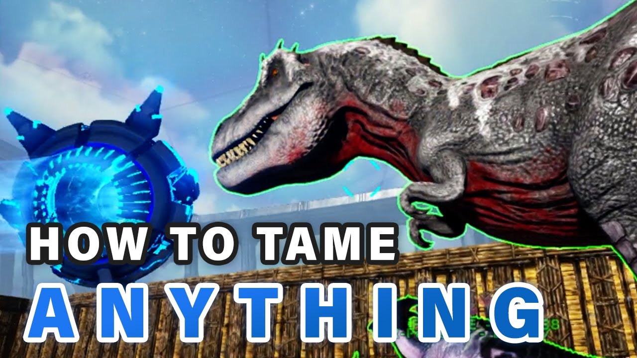 The Easiest Way to Tame ANYTHING | Knock Out Only ► Ark Genesis 2
