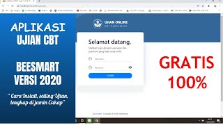 Cara Install Aplikasi Beesmart  versi 2020, serta tutorial upload soal, pelaksaan ujian CBT Beesmart