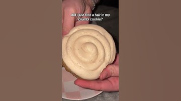 did i just find a hair in my crumbl cookie?