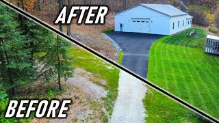 Paving my 6000 sqft Driveway in 5 Minutes!