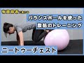 バランスボールを使った腹筋のトレーニング ｜ニートゥーチェスト