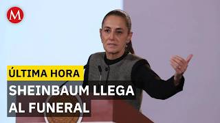 Claudia Sheinbaum attends the funeral of Cuauhtémoc Cárdenas