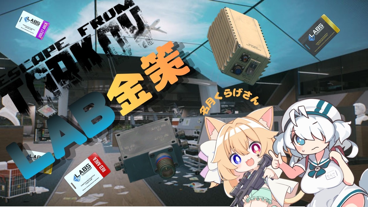 【Escape from Tarkov】フルパのLAB金策に勝るものなし！？