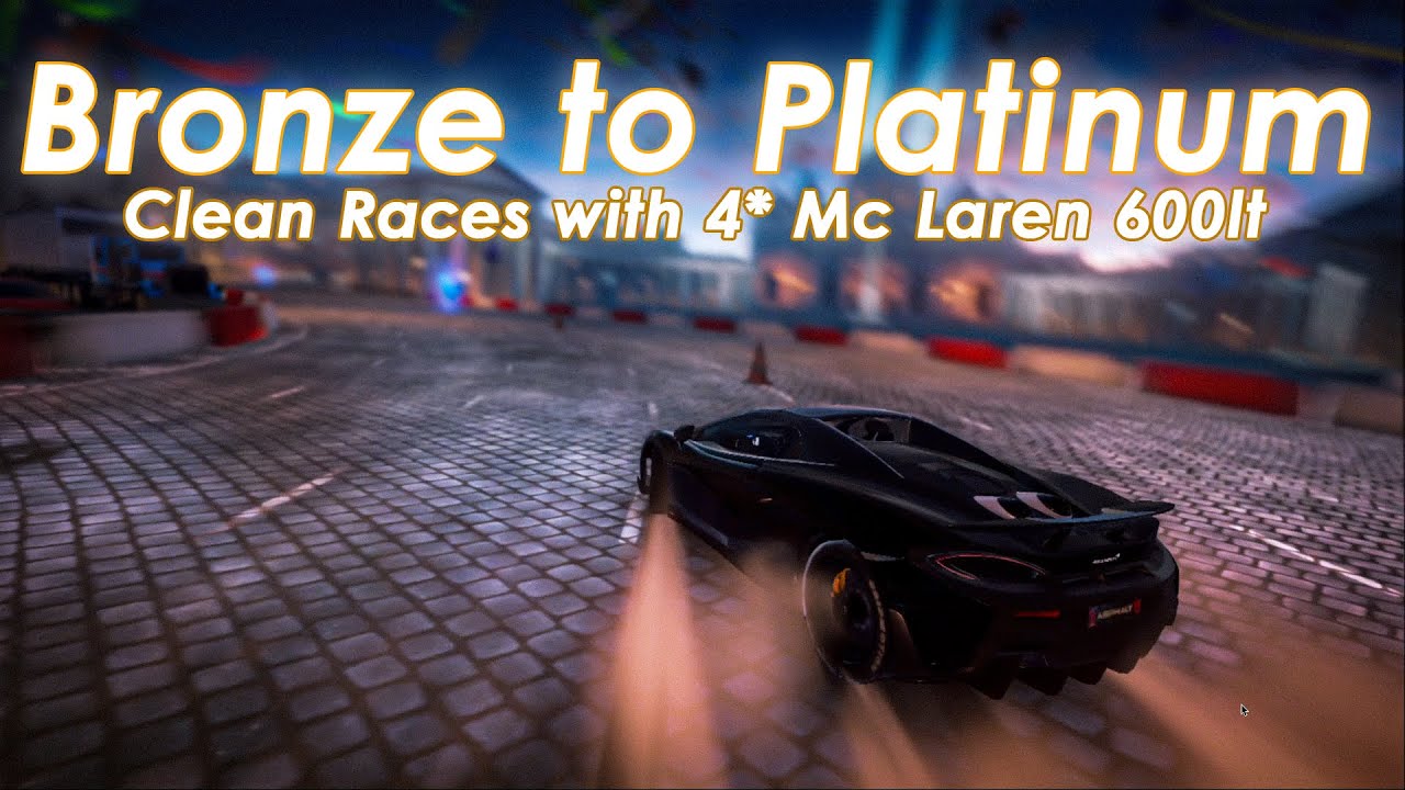 Clean races with 4* McLaren 600lt | Asphalt 9: Legends - YouTube