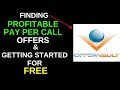 How To Find Pay Per Call Affiliate Networks on Offervault AND Get Started For FREE
