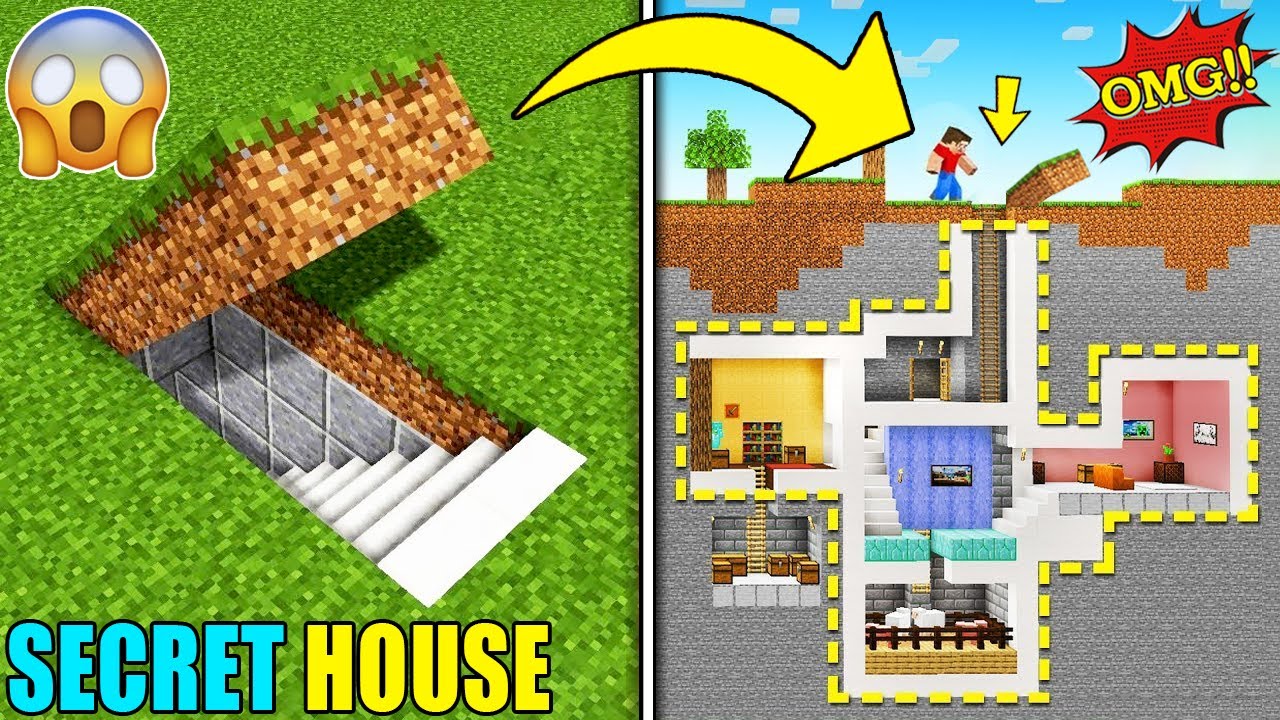 I MADE NEW SECRET HOUSE IN MINECRAFT | HS GAMING